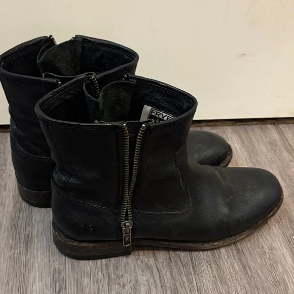 Frye Ethan Double Zip Ankle Boot - Women's 6.5 - Picture 7 of 8